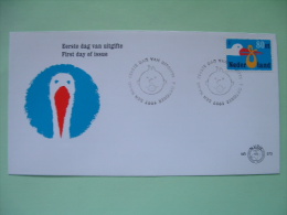Netherlands 1997 FDC Cover - Birth Announcement - Stork - Baby Cancel - Covers & Documents