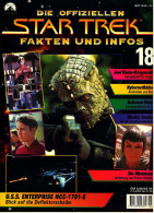 Zeitschrift  Die Offiziellen STAR TREK Fakten Und Infos -  Heft 18 / 1998  -  U.S.S. Enterprise NCC-1701-E - Películas & TV