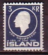 Q1205 - ISLANDE ICELAND Yv N°307 ** - Nuevos