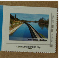 A4-48 : Canal D'Orléans à Combleux (autocollant) - Unused Stamps