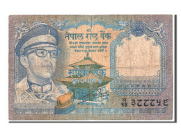 Billet, Népal, 1 Rupee, TTB - Nepal