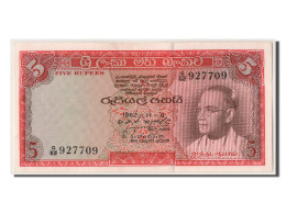 Billet, Ceylon, 5 Rupees, 1962, 1962-11-08, NEUF - Sri Lanka