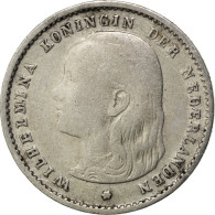 Monnaie, Pays-Bas, Wilhelmina I, 10 Cents, 1894, TB+, Argent, KM:116 - 10 Centavos