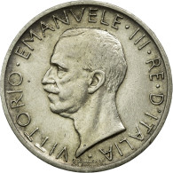 Monnaie, Italie, Vittorio Emanuele III, 5 Lire, 1928, Rome, TTB, Argent, KM:67.2 - 1900-1946 : Victor Emmanuel III & Umberto II