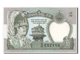 [#303054] Népal, 2 Rupees Type Bir Bikram - Népal