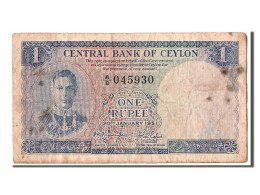 Billet, Ceylon, 1 Rupee, 1951, 1951-01-20, TTB - Sri Lanka