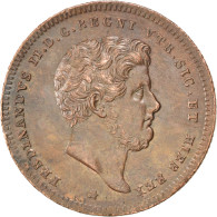 Monnaie, États Italiens, NAPLES, Ferdinando II, 2 Tornesi, 1839, SUP, Cuivre - Neapel & Sizilien