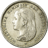 Monnaie, Pays-Bas, Wilhelmina I, 10 Cents, 1892, SUP, Argent, KM:116 - 10 Centavos