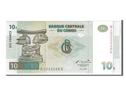 Billet, Congo Democratic Republic, 10 Francs, 1997, KM:87b, NEUF - République Démocratique Du Congo & Zaïre