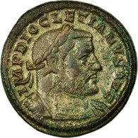 Monnaie, Dioclétien, Follis, Trèves, TTB+, Cuivre, Cohen:87 - Die Tetrarchie Und Konstantin Der Große (284 / 307)