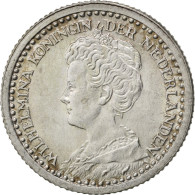 Monnaie, Pays-Bas, Wilhelmina I, 10 Cents, 1921, SPL, Argent, KM:145 - 10 Centavos