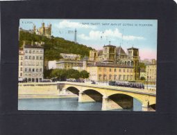 46537   Francia,  Lyon,  Pont Tilsitt,  Saint Jean Et  Coteau De  Fourviere,  VG  1933 - Lyon 8