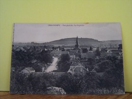 CHALINDREY (HAUTE MARNE) VUE GENERALE. LE COGNELOT. - Chalindrey