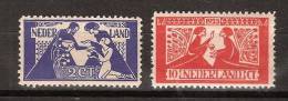 NVPH Nederland Netherlands Pays Bas Niederlande Holanda 134/135 MLH/ongebruikt Tooropzegels ALSO PER PIECE - Unused Stamps