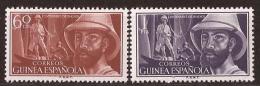 GUI342-L4156TCEX.Guinee,G UINEA ESPAÑOLA.CENTENARIO DEL Explorador Iradier.1955. (Ed 342/3**) Sin Charnela.LUJO - Explorers