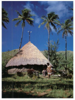 (PH 9) RTS - DLO Office - French Polynesia (but Posted From Vanuatu) To Australia - Maison Traditionelle - French Polynesia