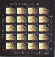 USA - 2002 - FEUILLE MiNr. 3515 ** - ENFANCE - MENTORING A CHILD - Unused Stamps