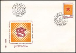 Yugoslavia 1981, FDC Cover "60 Years Post Office Savings Bank" - FDC