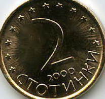 Bulgarie Bulgaria 2 Stotinki 2000 UNC KM 238 - Bulgarien