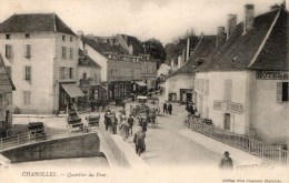 -CPA 71 : CHAROLLES, Quartier Du Pont, Animé - Charolles