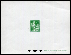 FRANCE - MOISONNEUSE - N 1231, EPREUVE DE LUXE - TB - 1957-1959 Mietitrice