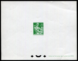 FRANCE - MOISONNEUSE - N 1231, EPREUVE DE LUXE - TB - 1957-1959 Moissonneuse