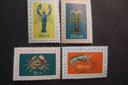 NED. NIEUW GUINEA  1962   NVPH  78/81    MNH **    (NIEUWGUINEA-110-002) - Crustaceans