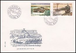Yugoslavia 1981, FDC Cover "125 Years European Danube Commission" - FDC