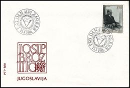 Yugoslavia 1981, FDC Cover "Josip Broz Tito" - FDC