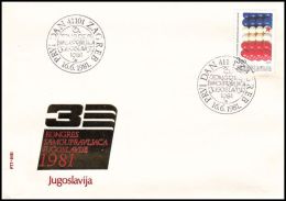 Yugoslavia 1981, FDC Cover "Congress Of Self-managers Of Yugoslavia" - FDC