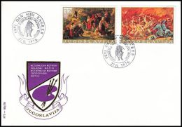 Yugoslavia 1976, FDC Cover "History Painting" - FDC