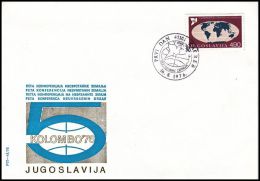 Yugoslavia 1976, FDC Cover "5 Conference Of Non-Aligned Countries" - FDC