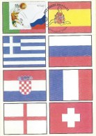 CARTE MAXIMUM - MAXICARD - MAXIMUM CARD - PORTUGAL - EURO 2004 - GROUPE A - RUSSIE - DRAPEAU - Maximumkaarten