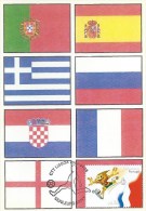 CARTE MAXIMUM - MAXICARD - MAXIMUM CARD - PORTUGAL - EURO 2004 - GROUPE B - FRANCE  - DRAPEAU - Maximumkaarten