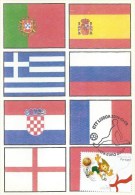 CARTE MAXIMUM - MAXICARD - MAXIMUM CARD - PORTUGAL - EURO 2004 - GROUPE B - ANGLATERRE  - DRAPEAU - Maximumkaarten