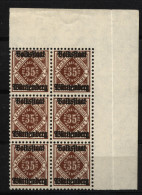 Wuerttemberg,Nr.142,I,Eck 6er Block,xx (6140) - Mint