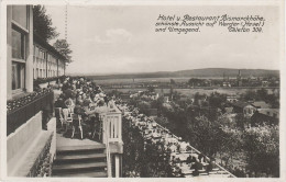 AK Hotel Restaurant Bismarckhöhe Blick Auf Werder Havel Kirche Fabrik Bei Potsdam - Werder