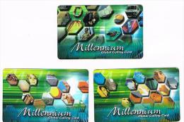 OLANDA (NETHERLANDS) -  DELTA HOLLAND (REMOTE)   -  MILLENNIUM: LOT OF 3 DIFFERENT         -  USED  -  RIF. 4961 - [3] Sim Cards, Prepaid & Refills