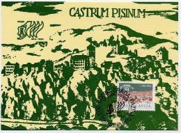 YUGOSLAVIA 1983 Millenary Of Pazin On Maximum Card.  Michel 1994 - Cartoline Maximum