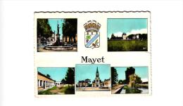 MAYET MULTI VUE COULEUR ,BLASON   REF 37224 - Mayet