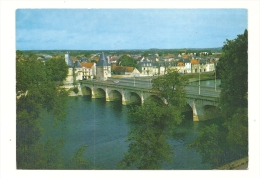 Cp, 86, Châtellerault, Vue Générale, Le Pont Henri IV, écrite 1971 - Chatellerault