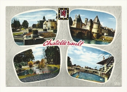 Cp, 86, Châtellerault, Multi-Vues, écrite 1971 - Chatellerault