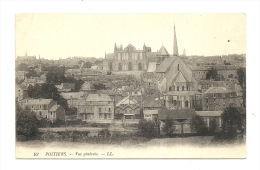 Cp, 86, Poitiers, Vue Générale, écrite - Poitiers