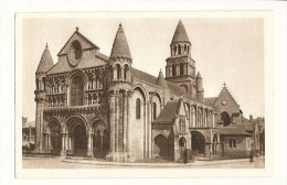 Cp, 86, Poitiers, Eglise NOtre-Dame-la-Grande, Façade Ouest - Poitiers