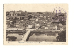 Cp, 86, Poitiers, Panorama Pris Du Boulevard Aboville, écrite - Poitiers