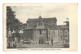 Cp, 86, Poitiers, Le Baptistère Saint-Jean, Façade De L'Entrée à L'Ouest - Poitiers