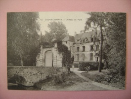 CP LOUVECIENNES   N°12  CHATEAU DU PONT - Louveciennes