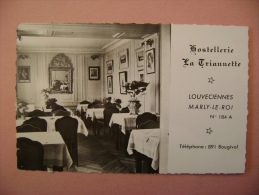 CPSM LOUVECIENNES   LA TRIANETTE 16 ROUTE DE MARLY - UN COIN DE LA SALLE A MANGER - Louveciennes