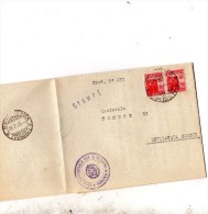 1945  LETTERA  CON ANNULLO  VERONA + BEVILACQUA - Marcofilía