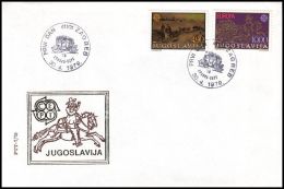 Yugoslavia 1979, FDC Cover "History Of The Postal And Telecommunications" - FDC